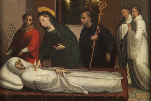 Muerte de San Bernardo juan correa de vivar